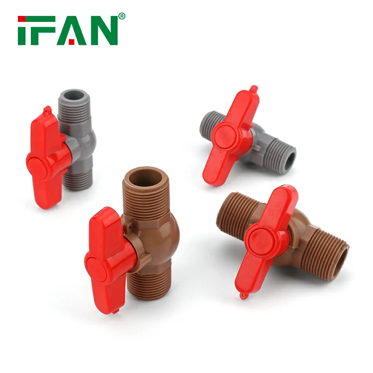 Sanitaartehnilised PVC kuulkraanid