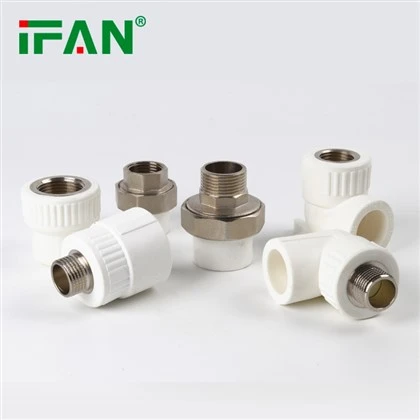 ISO 15874 Valge PPR liitmik PN25